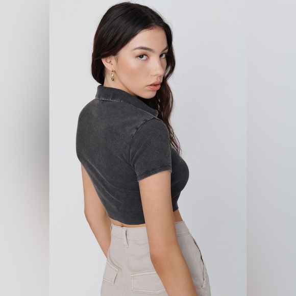 ◾️3/$25 Garage Stormi Polo Tee - Picture 8 of 8